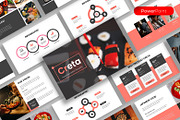 Creta – Food PowerPoint Template, a Presentation Template by kreatifreya (Thumbnail 1 of 5)