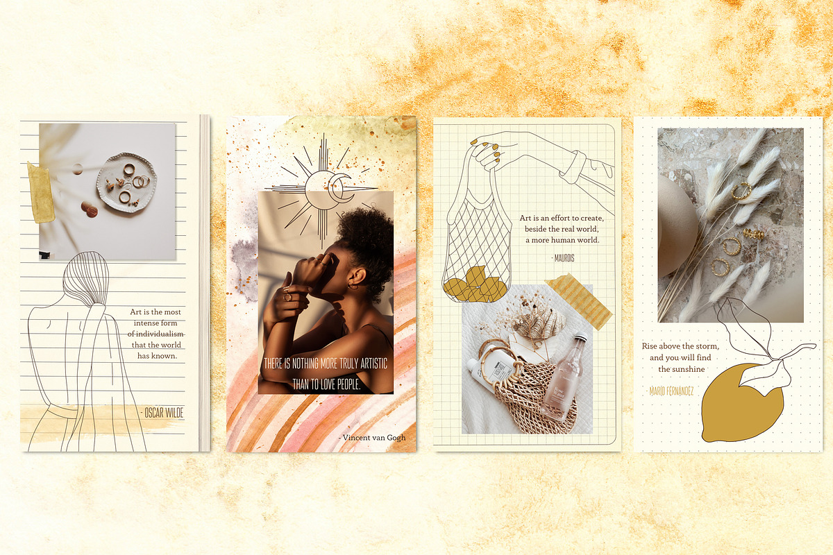 Poetry Collection for CANVA, a Social Media Template by Scarlet Heath Art (Photo 16 of 32)