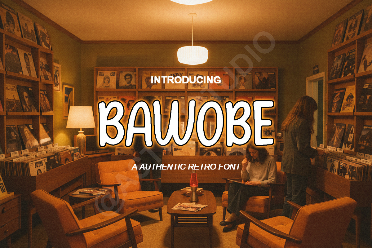 Bawobe Creepy Dripping Horror Font, a Font by Astuti Studio (Photo 1 of 15)