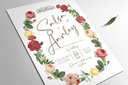 Islamic Flowers Invitation, an Invitation Template by Aarley Kaiven (Thumbnail 2 of 2)