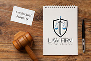 Professional Law Firm Logo Design, a Branding & Logo Template by YUDesignStore (Thumbnail 4 of 11)