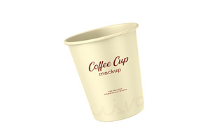Minimal Coffee Cup Mockup, a Product Mockup by graphypix