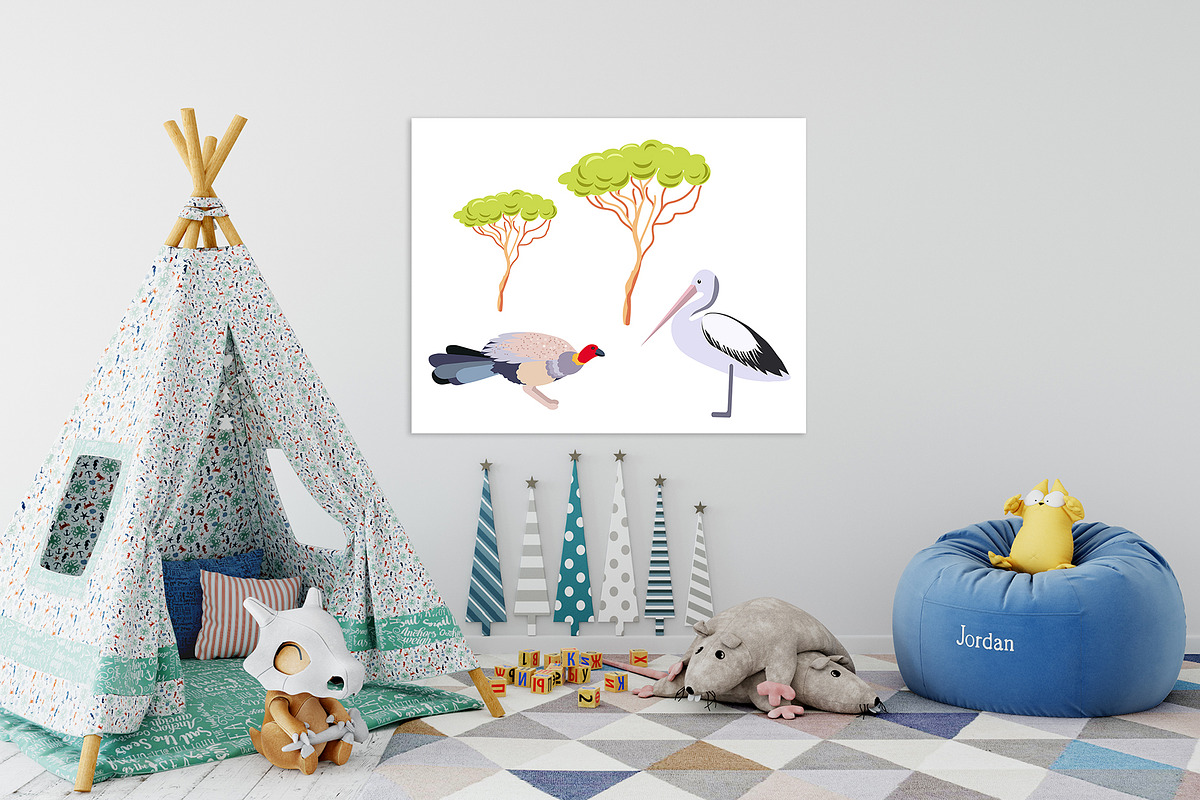 Australian Animals, an Animal Illustration by ViсkyArtDesign (Photo 2 of 10)