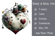 Whimsical Christmas Clipart, an Illustration by Pixels.Craft (Thumbnail 3 of 6)
