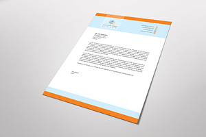 Oranzila Letterhead Template