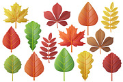 Cute 3D Autumn Leaves, a Plants & Tree 3D Model by Hannet (Thumbnail 1 of 14)