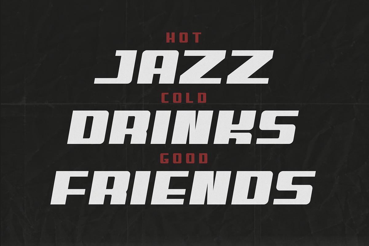 Benn - Bold and Strong Font Family preview 3