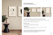 Video&Photo Frame mockups. Interior, a Print Template by Una Matison (Thumbnail 10 of 22)