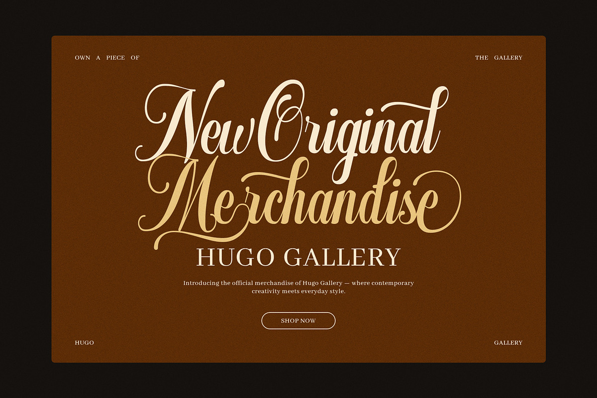 Nestin Elegant Script Font, a Script Font by Graphicxell (Photo 2 of 8)
