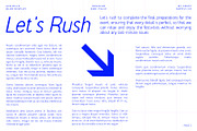 Achiello Blur, a Sans Serif Font by Craft Supply Co. (Thumbnail 2 of 8)