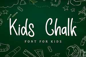 Kids Chalk - Handwritten Font