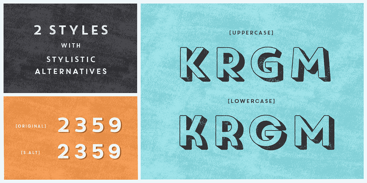 Core Circus Rough, a Sans Serif Font by S-Core (Photo 2 of 8)