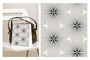 Petalled Seamless Patterns Set 5, a Pattern Graphic by Curly_Pat (Thumbnail 6 of 6)