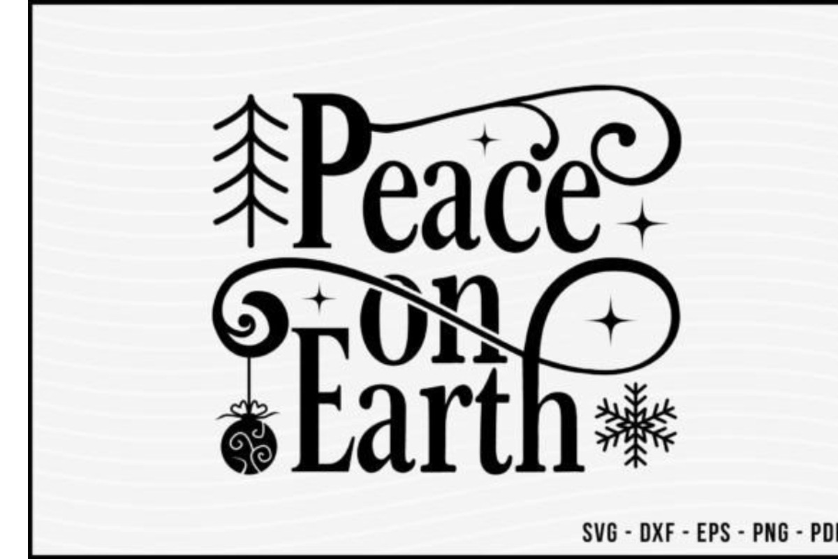 Christmas Black SVG Bundle, an Object Graphic by BeeCraftR (Photo 2 of 10)
