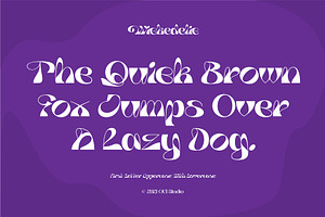 Wickedelic Font