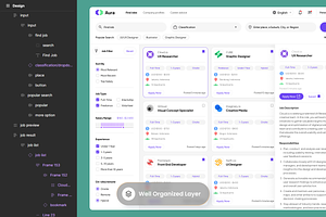 Aura - Job Finder Vacancy Dashboard