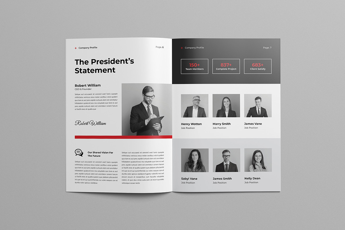 Company Profile Brochure | Word preview 4
