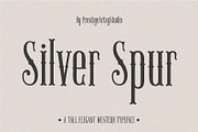 Silver Spur, a Serif Font by Prestige Artsy Studio (Thumbnail 1 of 10)