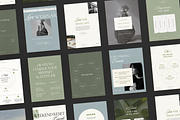 Wellness Social BUNDLE kit|Instagram, a Social Media Template by Esmé Studio (Thumbnail 2 of 8)