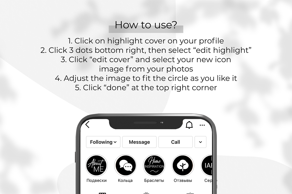60 Real Estate Instagram Highlights, a Social Media Template by DesignKora (Photo 3 of 7)