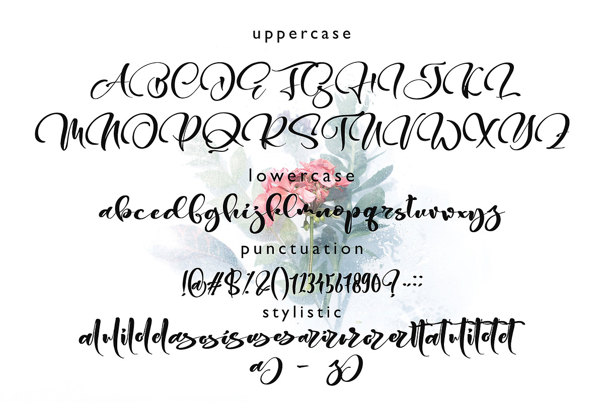 Gesttrak Black Friday, a Script Font by pineungtype (Photo 9 of 9)