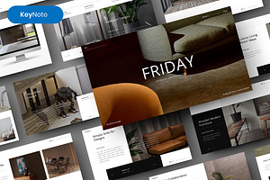 Friday– Interior Design Keynote, a Presentation Template by Dens Creative Studio