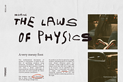 Pandemonium Messy Handwriting Font, a Handwritten Font by TYPEHEIST (Thumbnail 2 of 11)