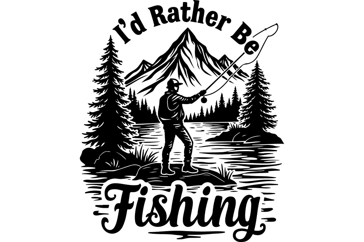 Fishing T-Shirt Bundle, an Object Graphic by Creativeshirt (Photo 4 of 9)