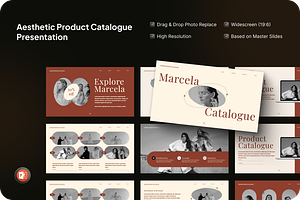 Product Catalogue PowerPoint, a Presentation Template by SquidPixey