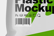 White Plastic Bag Mockup, a Packaging Mockup by Reformer Mockup (Thumbnail 4 of 6)