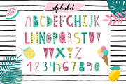 Summer clipart and patterns, a Decorative Illustration by Cozy pattern shop (Thumbnail 3 of 6)