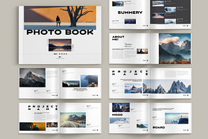 Photo Book Landscape Layout