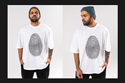T-Shirt Mock-Up Set, a Shirt Mockup by Freeman Studio (Thumbnail 14 of 22)