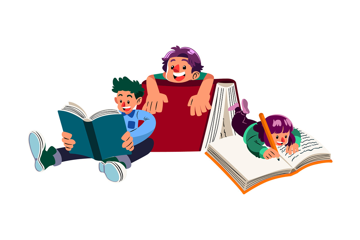 Kids and Education Illustration, an Education Illustration by SLAB! Design (Photo 3 of 3)