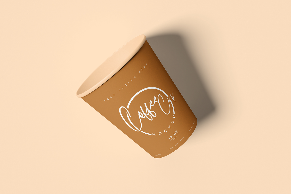 Coffee Cup Mockup, a Packaging Mockup by DSNA Mockup (Photo 2 of 5)