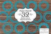 Vintage Lace Frames, an Illustration by Amanda Ilkov (Thumbnail 1 of 5)