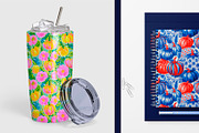 Seamless Preppy Pumpkin Patterns, a Pattern Graphic by The Preppy Artist (Thumbnail 2 of 6)