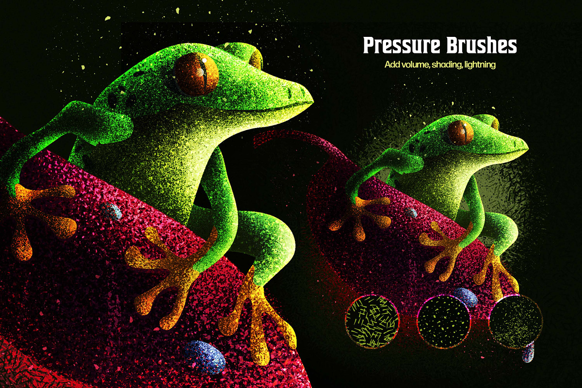 Procreate Shader Brushes Bundle, a Brush Add-On by brushapes.com (Photo 25 of 33)