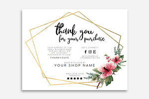 Thank You Card Template | Business