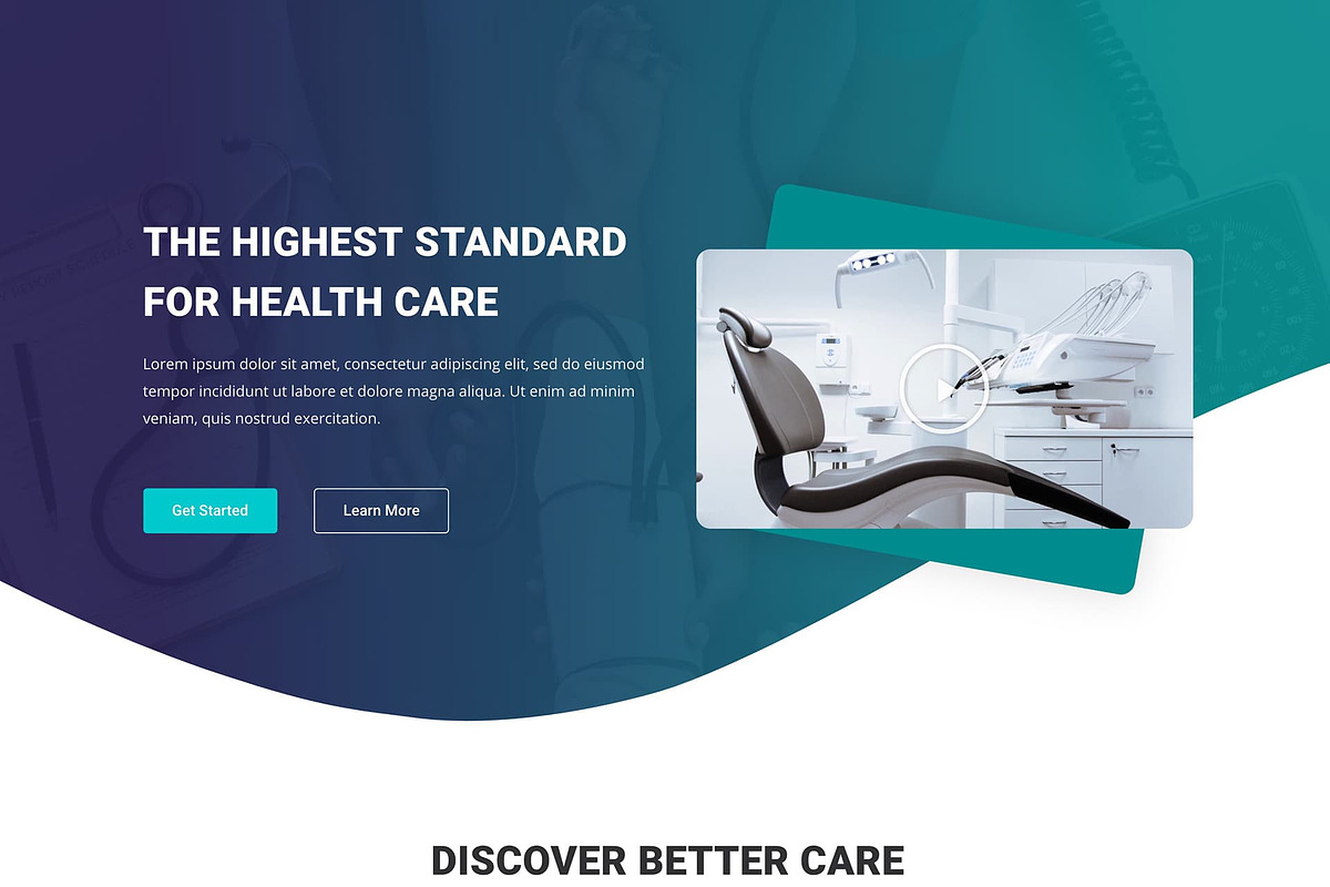 Hello Doctor - Elementor Template, a Landing Page Template by Elementor Market (Photo 2 of 4)