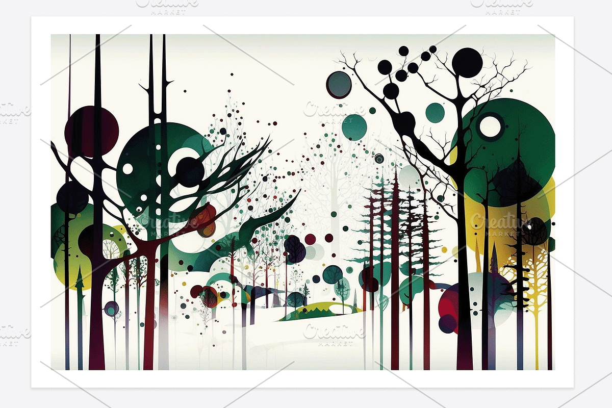 Fore Collection · The Forest, a Decorative Illustration by milatovar (Photo 6 of 14)