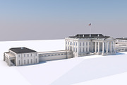 The White House Complex Washington L, an Architecture 3D Model by multimedia4ds (Thumbnail 2 of 16)
