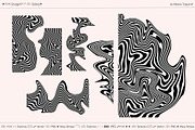 Wavy Stripe Texture & Distorted Line, a Texture Graphic by Oksana Trygub (Thumbnail 10 of 14)