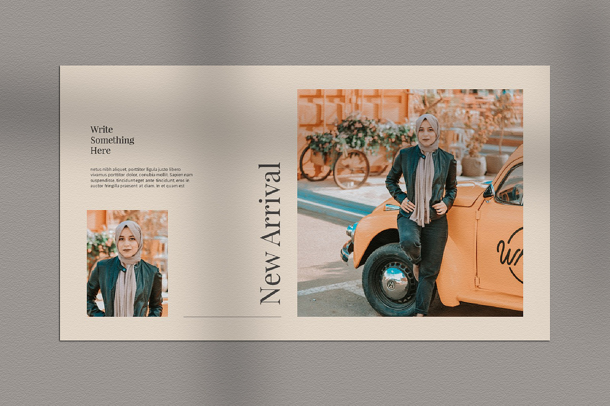 Golden - Fashion Keynote Template, a Presentation Template by Collaborg Studio (Photo 2 of 8)