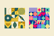 Geometric Pattern Compositions, a Decorative Illustration by Léo Alexandre (Thumbnail 9 of 25)
