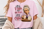 Just Pour The Coffee Sublimation, a Seasonal Illustration by Rose Art (Thumbnail 3 of 4)