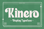 Kinero- Branding Logo Font, a Serif Font by Nirmana Visual (Thumbnail 1 of 10)