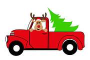 Christmas tree., an Illustration by Tanysl (Thumbnail 2 of 4)