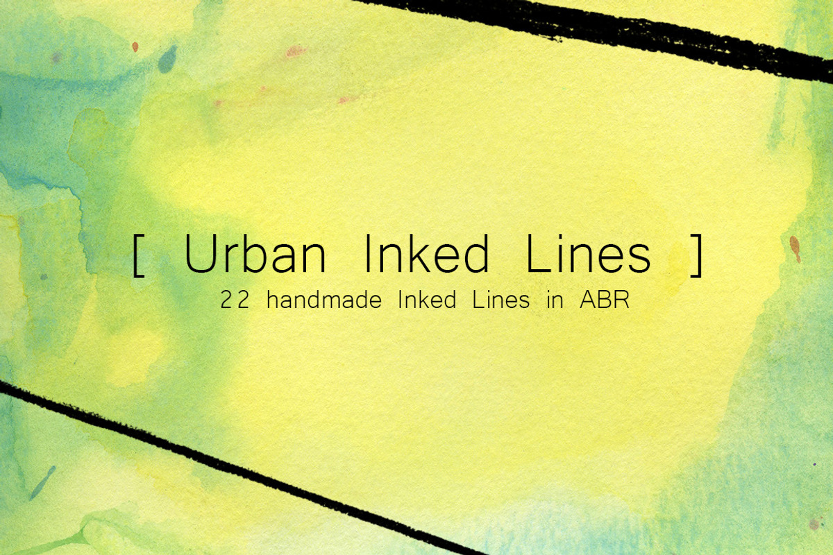 Urban Inked Lines (NEW AI brushes!), a Brush Add-On by TheUrbanLine (Photo 1 of 9)