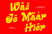 CS Claribel Stamp, a Handwritten Font by Craft Supply Co. (Thumbnail 7 of 8)